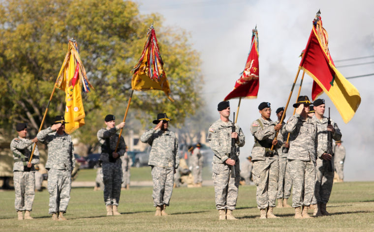 1st Cavalry Division Patch Ceremony